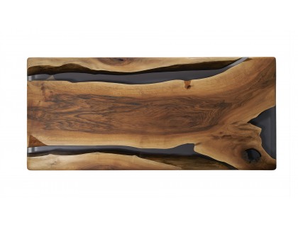 Ceviz tek parça masa epoxy .